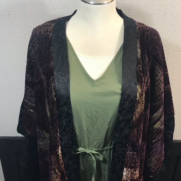 CONJURING Rebecca Floater Velvet Duster Plus Size - Picture 2 of 7